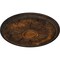 Ekena Millwork Kaya Ceiling Medallion (Fits Canopies up to 5 1/4"), Hand-Painted Rust, 23 5/8"OD x 1 1/2"P CM23KARUS - alternate 3